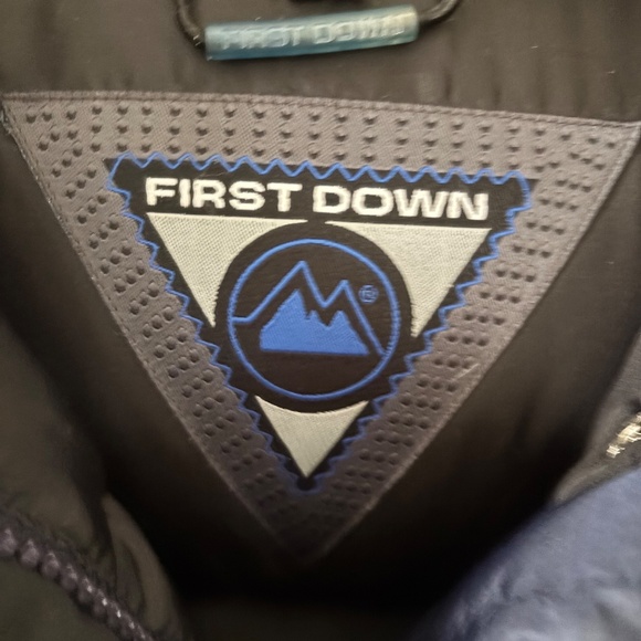 First Down Jacket Sz Small Winter Fall Snow - Picture 4 of 11